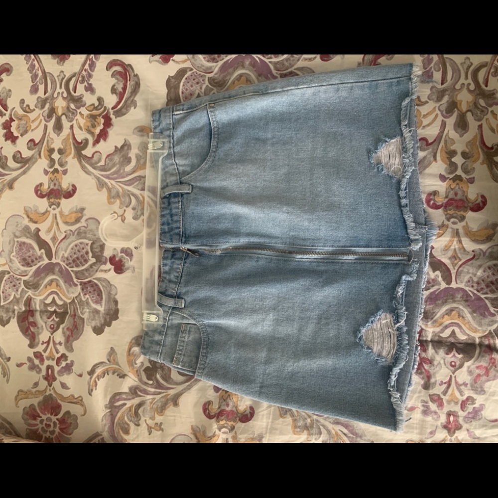 Jean skirt